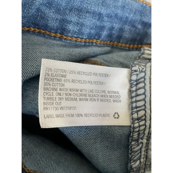 Universal Thread High Rise Skinny Jeans Women’s Size‎ 2 Blue Stretch Denim - Picture 9 of 9